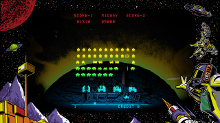 artwork de Space Invaders Deluxe